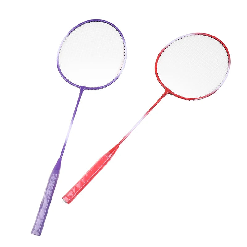 Kit Profissional de Badminton com Raquetes e Petecas