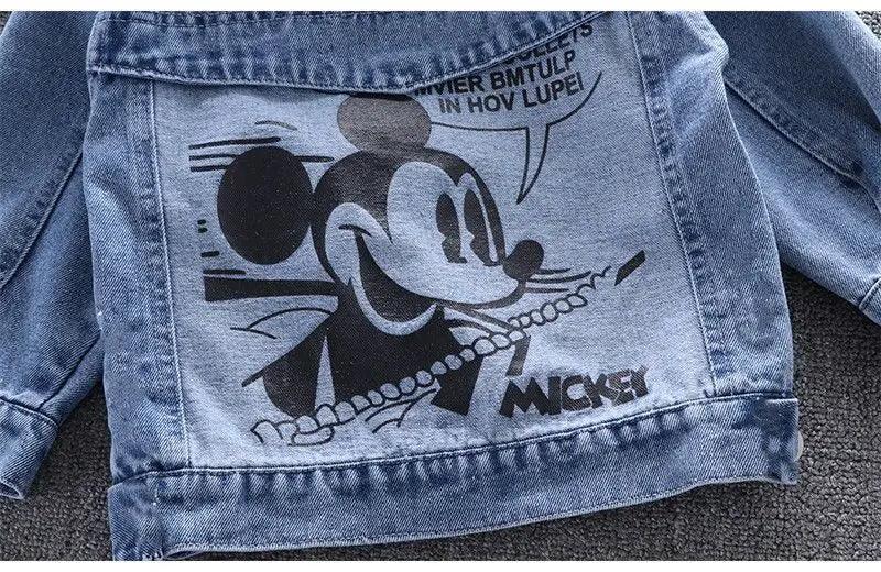 Jaqueta Jeans do Mickey para Crianças