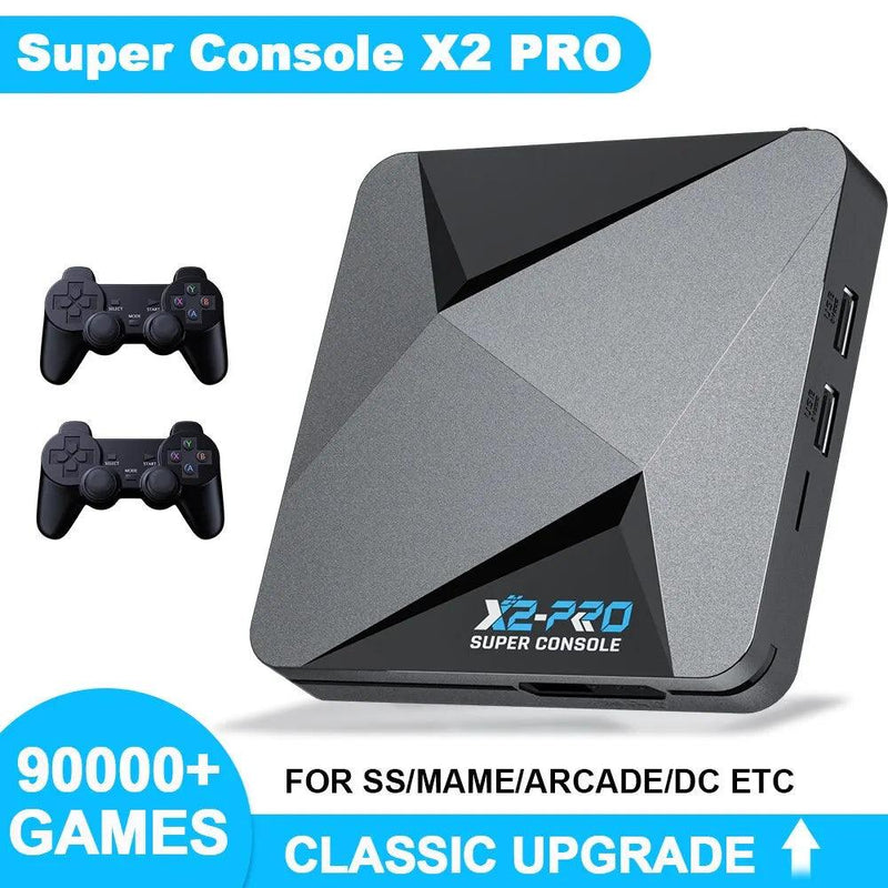 Console de Video Game Retro Super Console X2 Pro com 90.000 jogos, ótimo presente para crianças