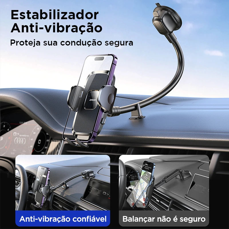 Suporte Universal para Celular no Carro com Braço Flexível