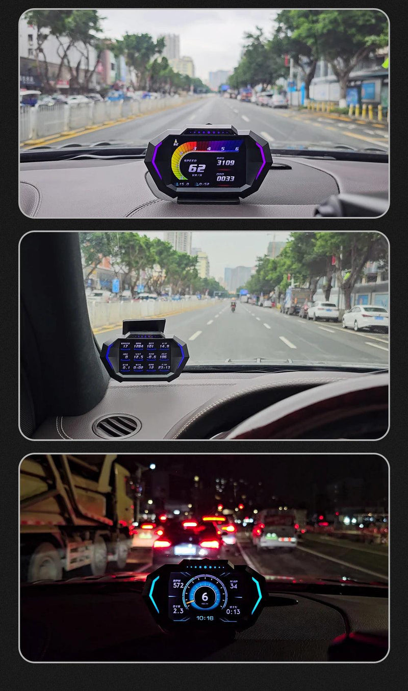 Display Digital para Carros com OBD e GPS