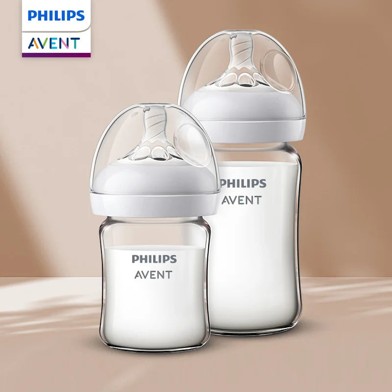 Frasco de Vidro Philips Avent para Bebês Recém-Nascidos - Anticólica