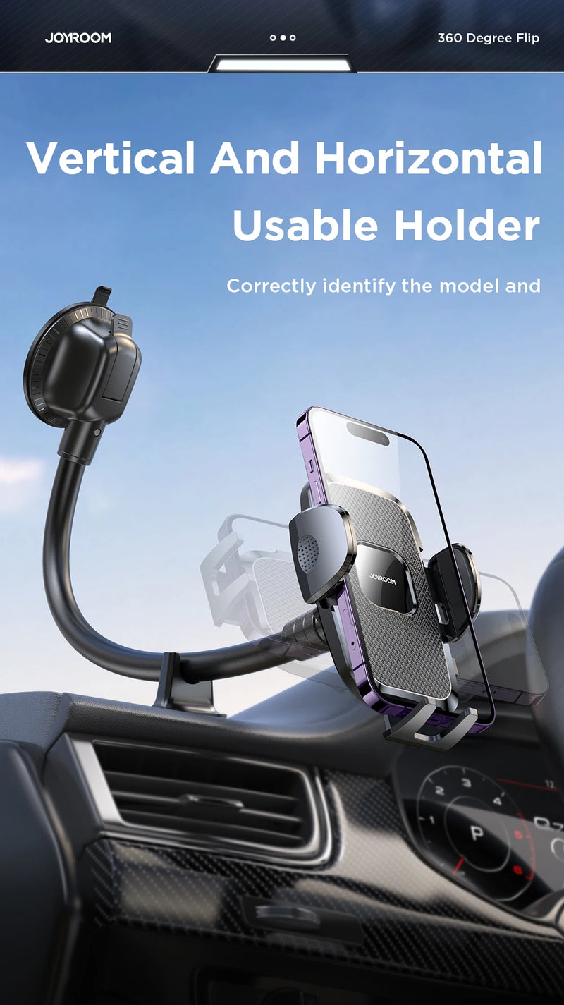 Suporte Universal para Celular no Carro com Braço Flexível