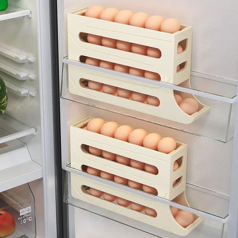 Organizador Automático de Ovos para Cozinha