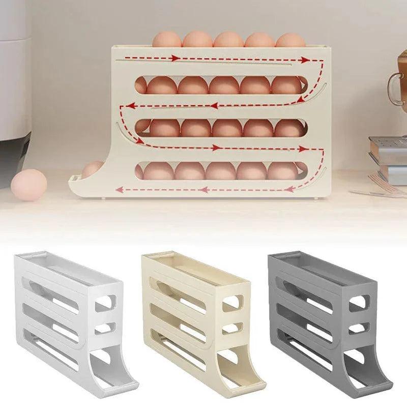 Organizador Automático de Ovos para Cozinha