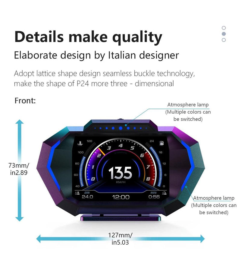 Display Digital para Carros com OBD e GPS