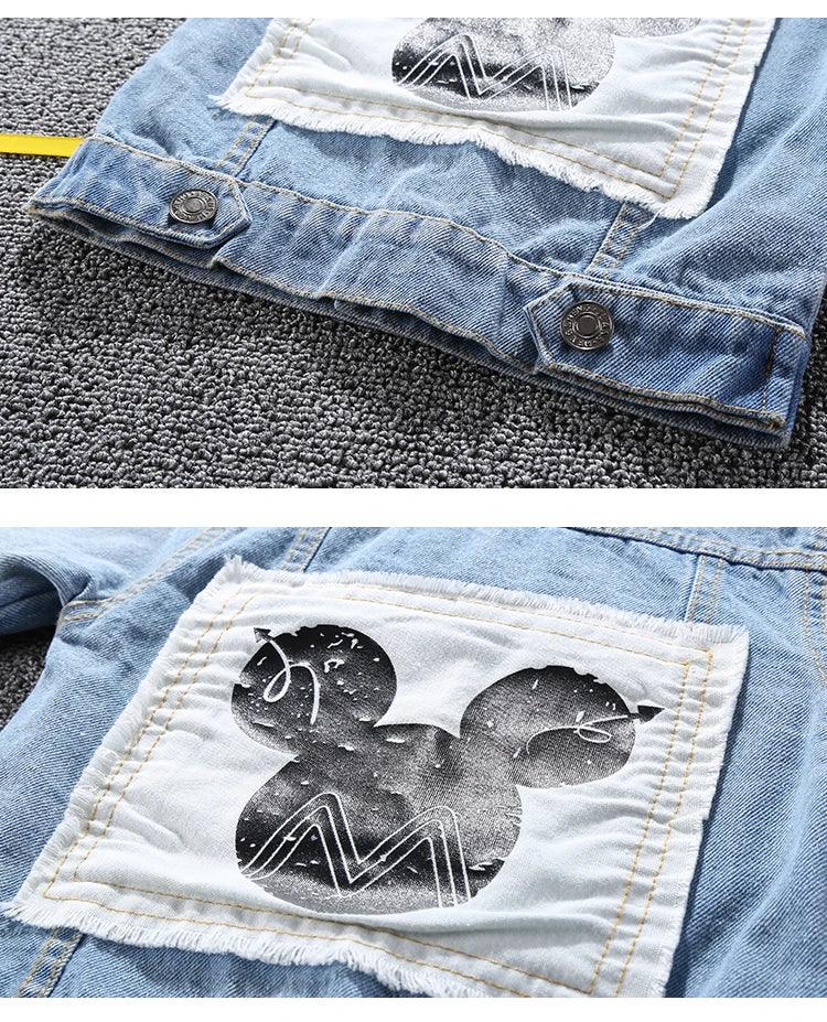 Jaqueta Jeans do Mickey para Crianças