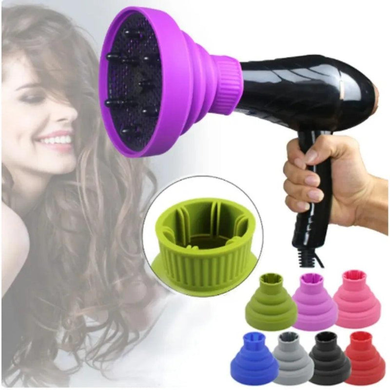 Difusor de Cabelo de Silicone Resistente ao Calor para Secador de Cabelo