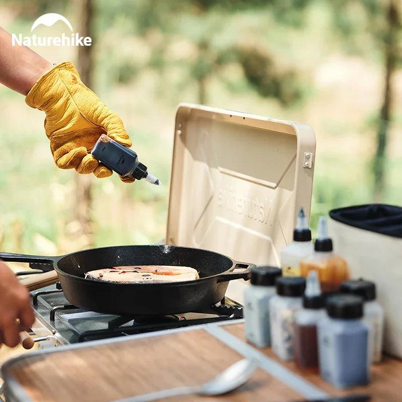 Kit Portátil de Temperos para Camping